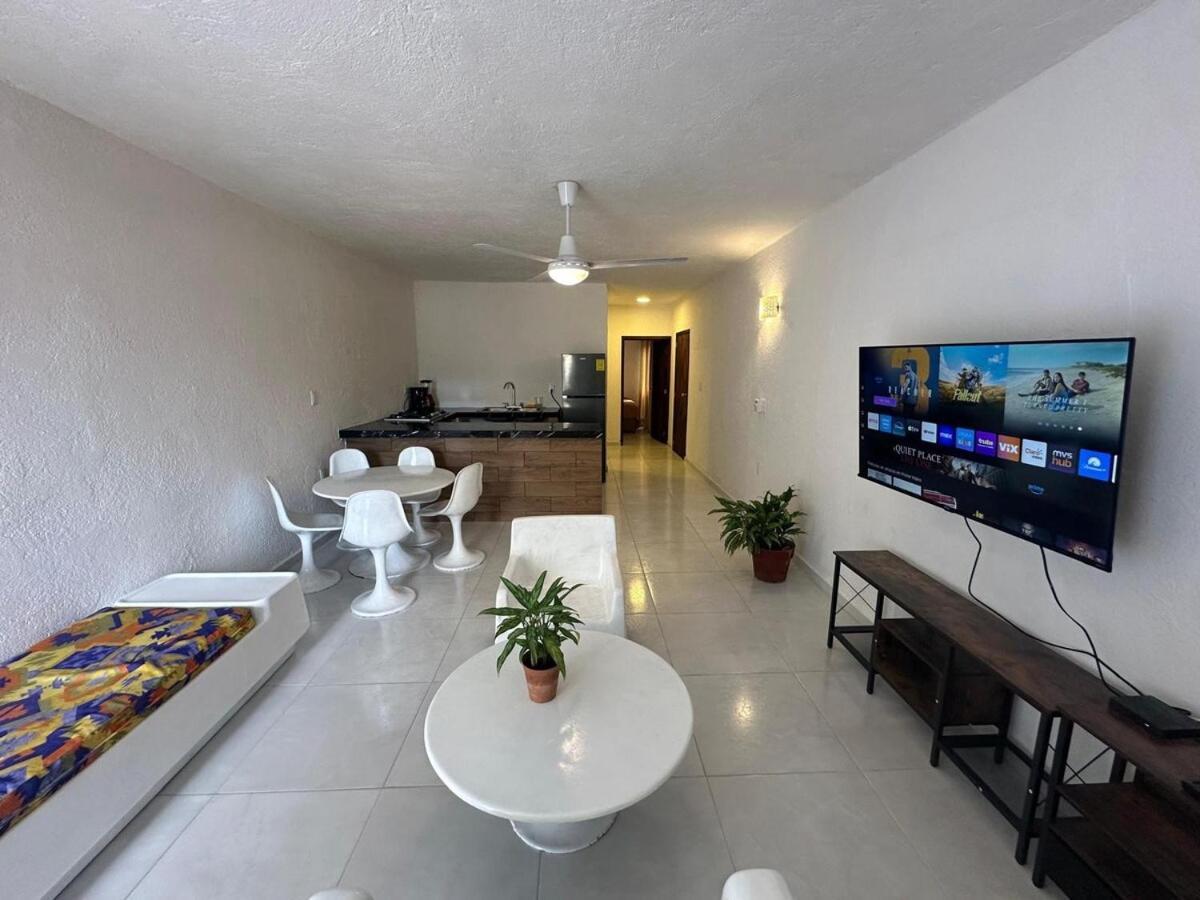 Apartament Depto #20, A Unos Pasos De La Playa Las Brisas Manzanillo Zewnętrze zdjęcie