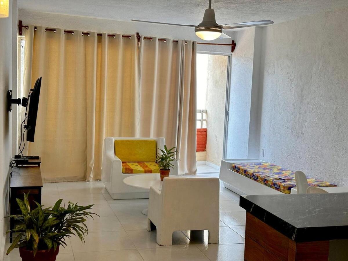 Apartament Depto #20, A Unos Pasos De La Playa Las Brisas Manzanillo Zewnętrze zdjęcie