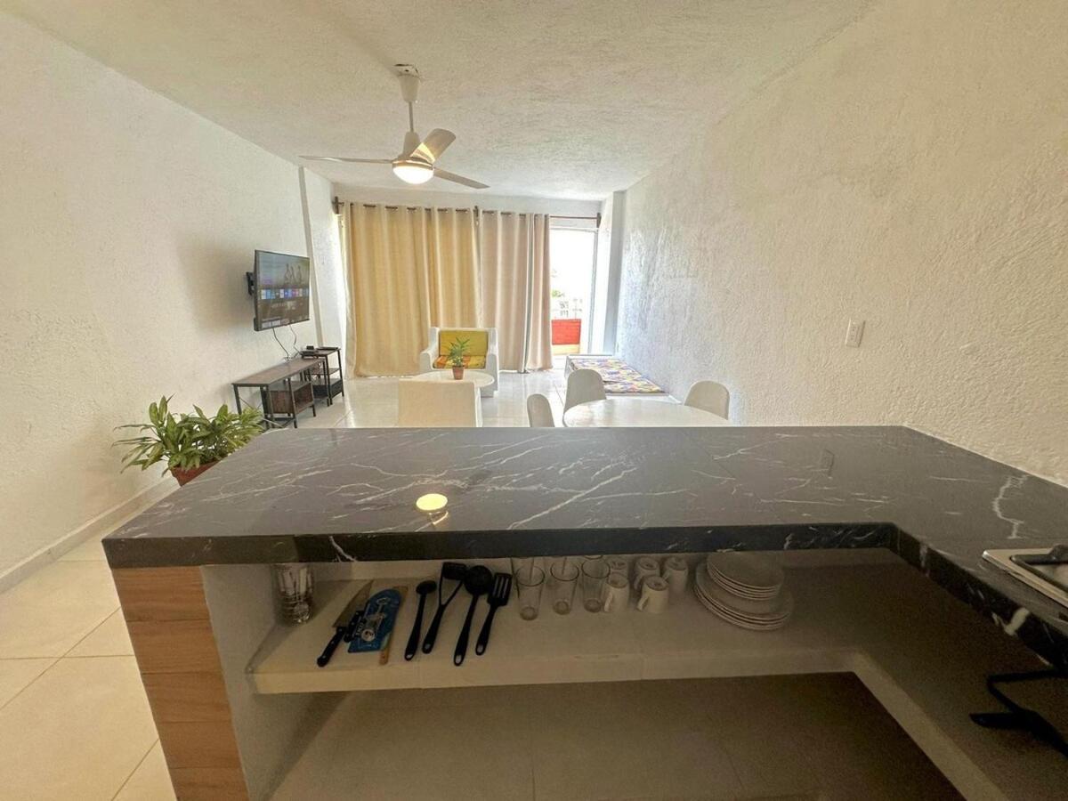 Apartament Depto #20, A Unos Pasos De La Playa Las Brisas Manzanillo Zewnętrze zdjęcie